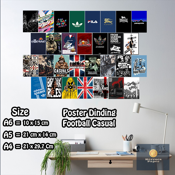 Jual Poster Dinding Aesthetic Tema Casual Pcs A A A Dekorasi