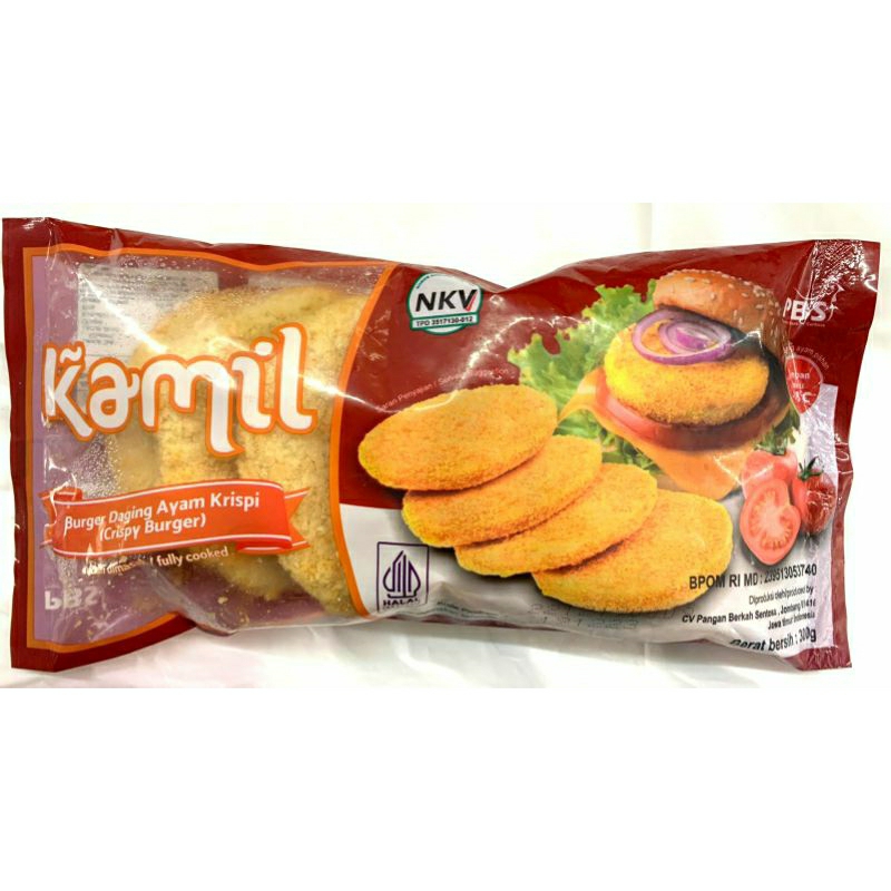 Jual Kamil Crispy Chicken Burger | Shopee Indonesia