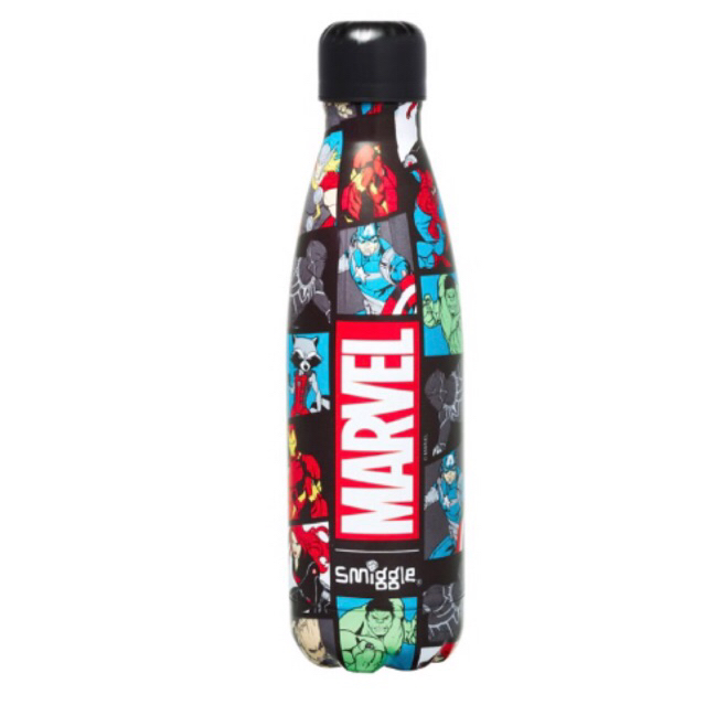 Jual SMIGGLE Marvel Stainless Steel Drink Bottle 500Ml | Shopee Indonesia