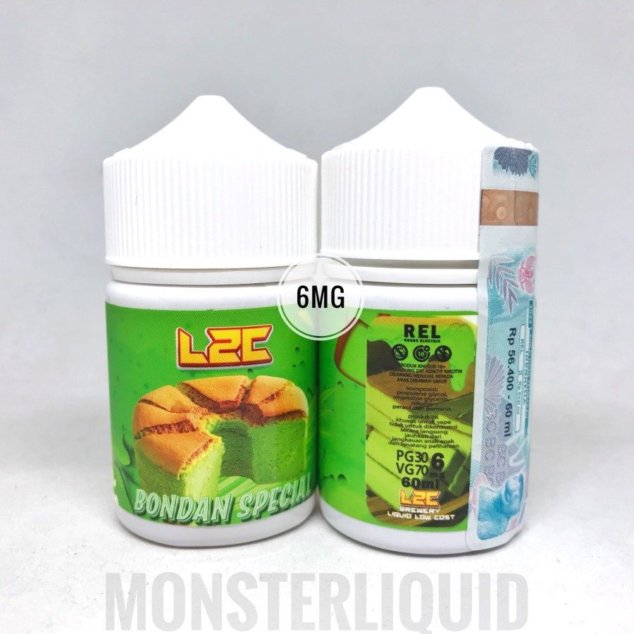 Jual L2C BONDAN SPECIAL BOLU PANDAN BY BREWERY LOW COST 6MG 60ML ...