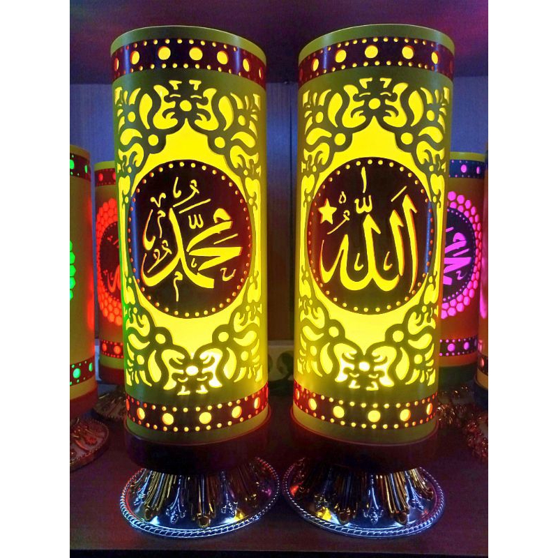 Jual Lampu hias pipa PVC Kaligrafi lafadz ALLAH&MUHAMMAD | Shopee Indonesia