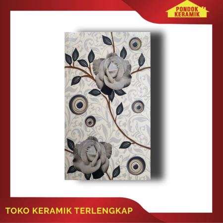 Keramik Dinding Avignon 25x40 Manchester Grey