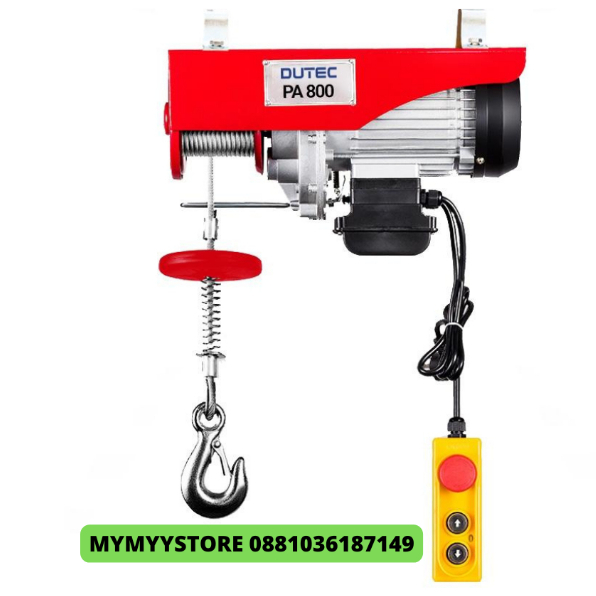 Jual ELECTRIC WIRE ROPE Electric Chain Hoist Katrol Mini Listrik PA800 ...