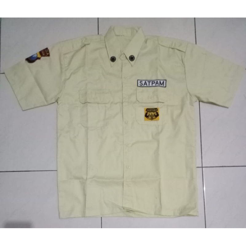 Jual Baju Pdh Satpam Krem Shopee Indonesia