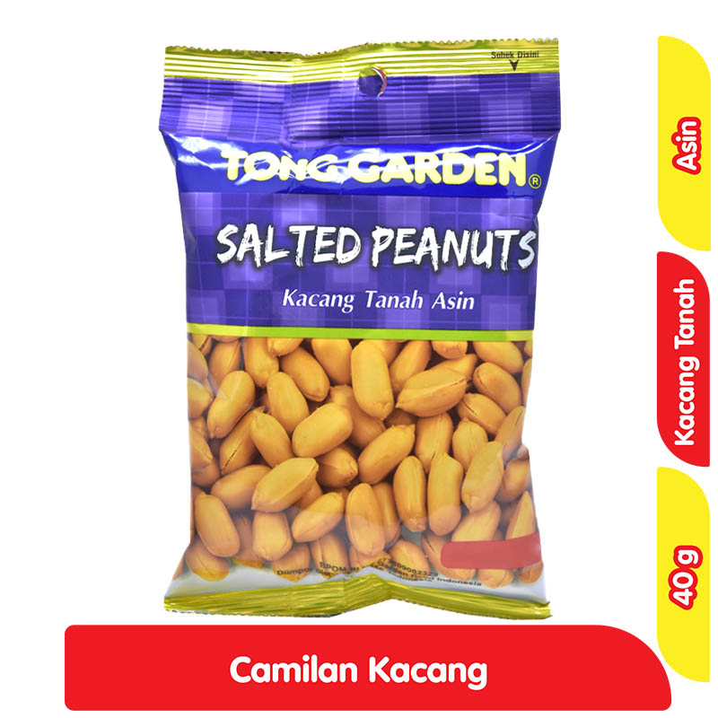 Jual TONG GARDEN Kacang Salted Peanuts 40 g Shopee Indonesia