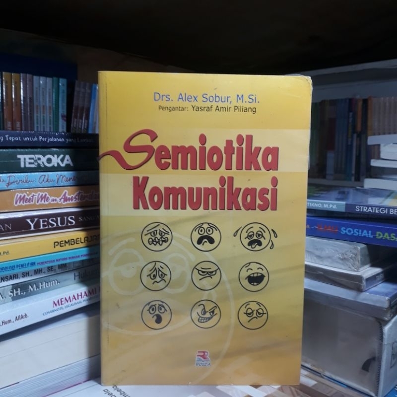 Jual Buku Semiotika Komunikasi Alex Sobur Drs Msi Rosda Shopee Indonesia