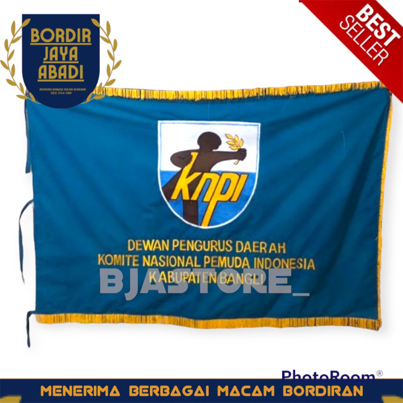 Jual Bendera Pataka Knpi Custom Tulisan 90x135 Shopee Indonesia