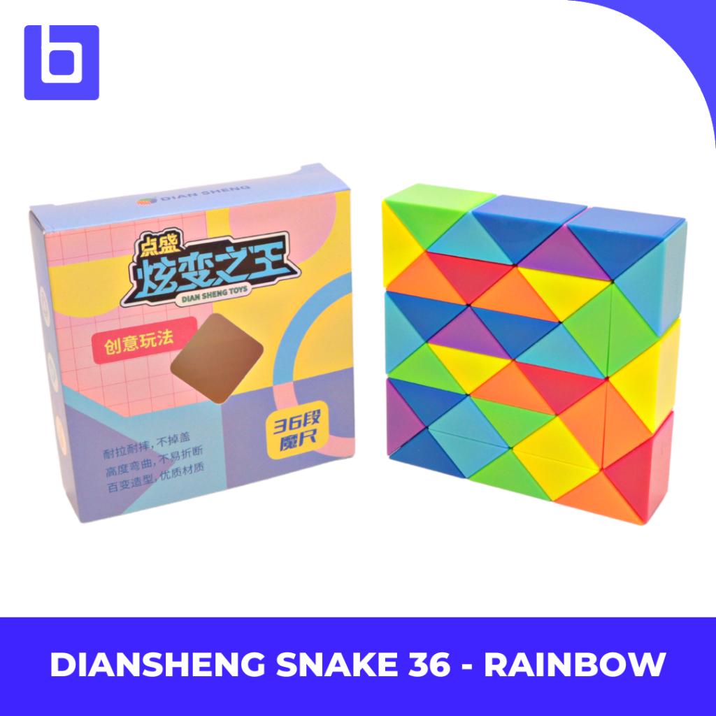 Jual Cube Diansheng Magic Snake Ruler Puzzle 24 36 48 60 72 Original ...