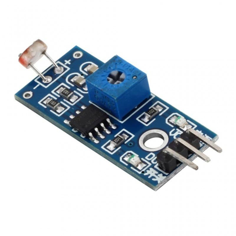 Jual Digital Analog Out Sensor Cahaya LDR Module Light Sensor Arduino 3 ...