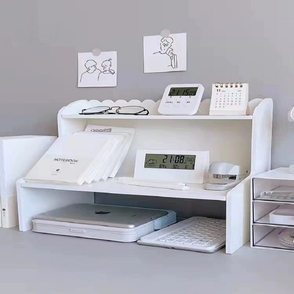 Jual Korean Table Rack Desk Organizer / Meja Minimalis Aesthetic M1029 ...