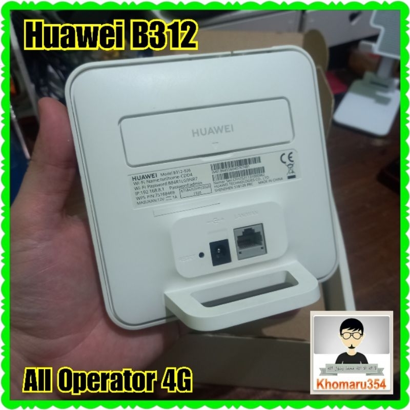 Jual Modem Router All Operator 4G Telkomsel Orbit Huawei B312 | Shopee ...