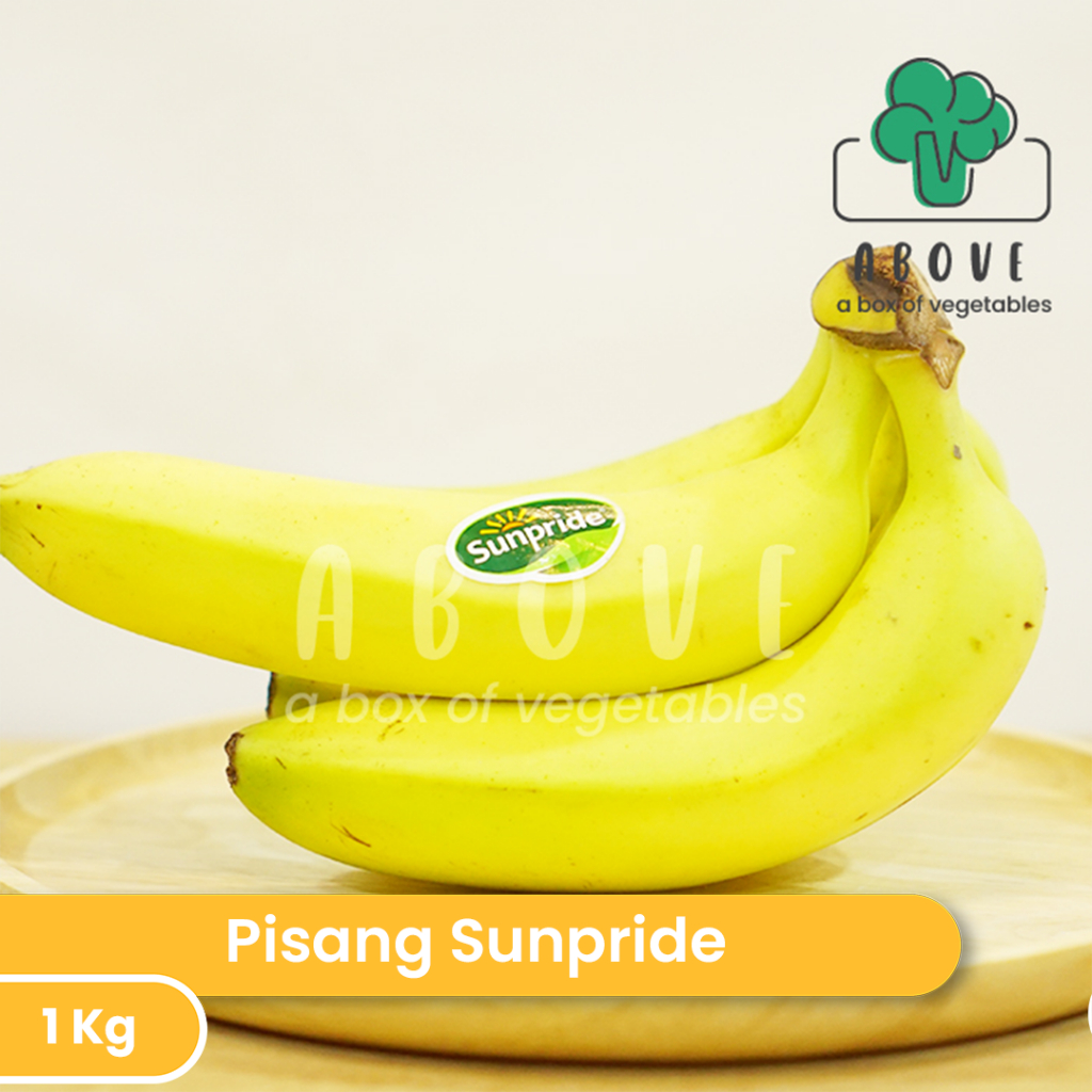 Jual Pisang Cavendish Sunpride (500 gr) Buah ABOVE Shopee Indonesia