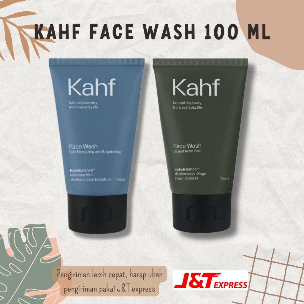 Jual KAHF Oil and Acne Care Face Wash 100 ml KAHF Skin Energizing and