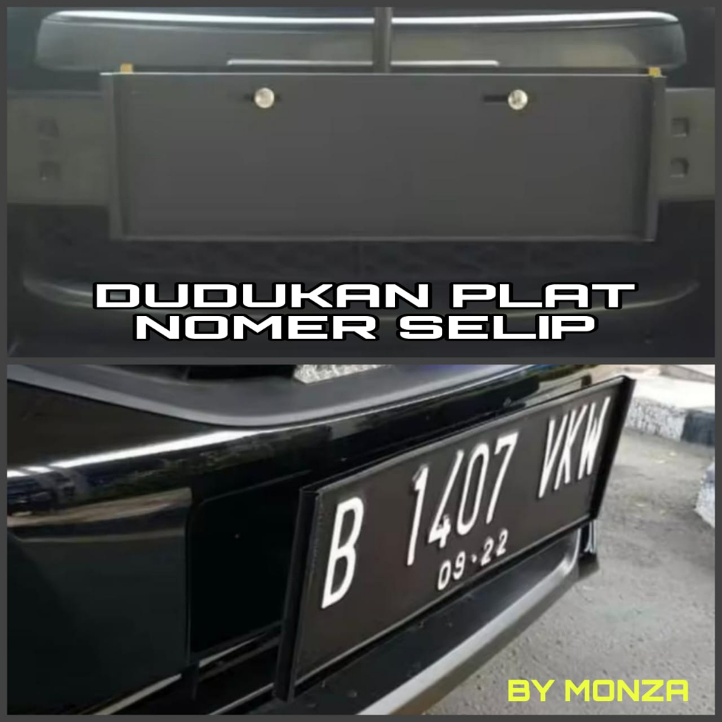 Jual Tatakan Plat Nomer Mobil Slip Ganjil Genap (satuan) | Shopee Indonesia