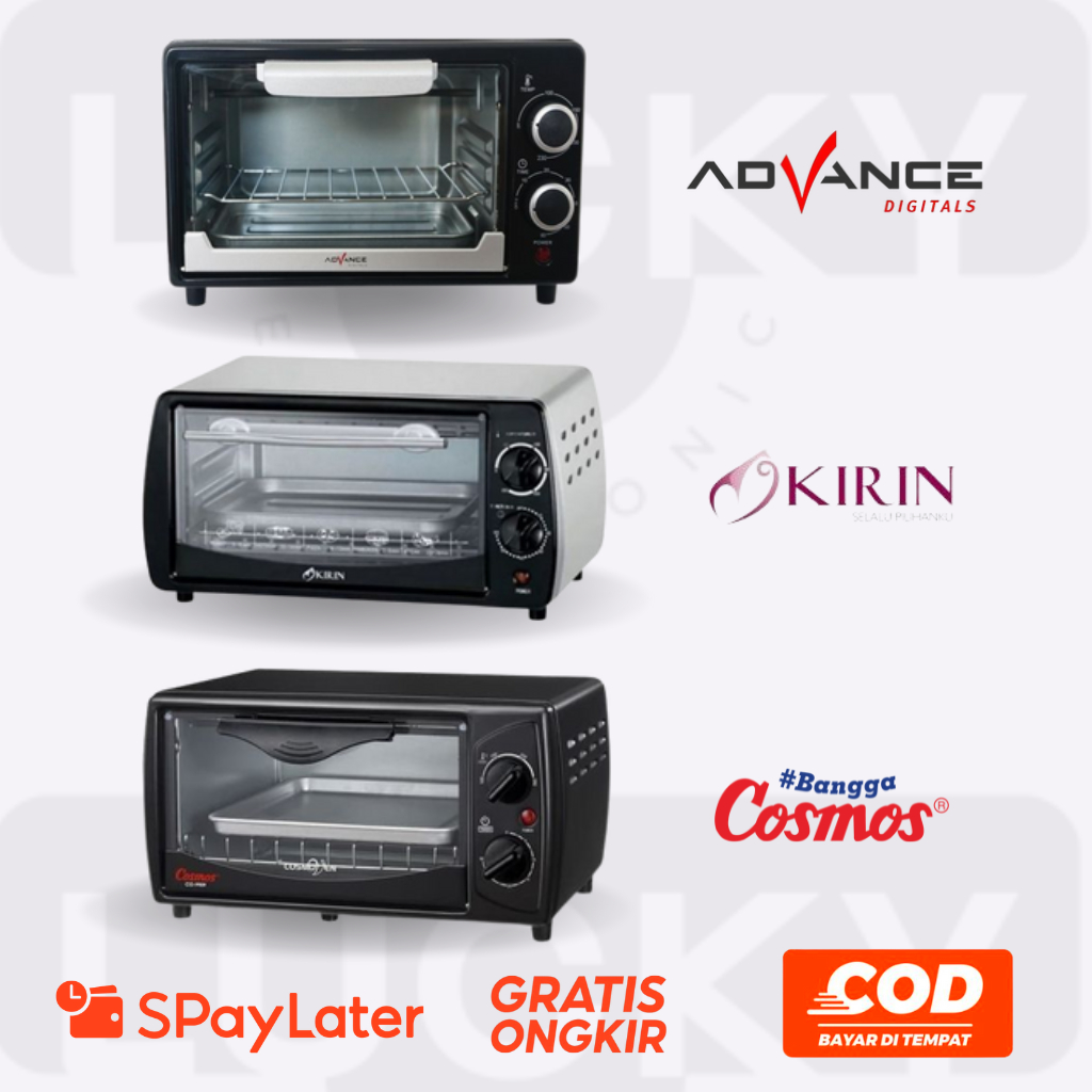 Jual Oven Listrik Low Watt Kirin Cosmos Advance 9 Liter Shopee