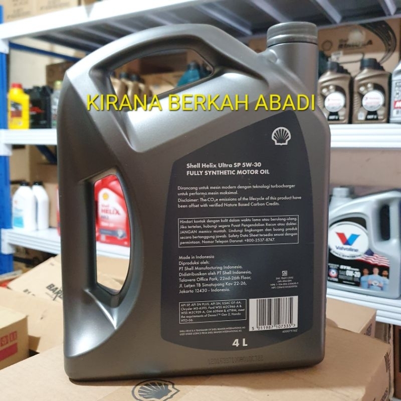 Jual SHELL HX ULTRA 5W30 API SP KEMASAN 4 LITER | Shopee Indonesia