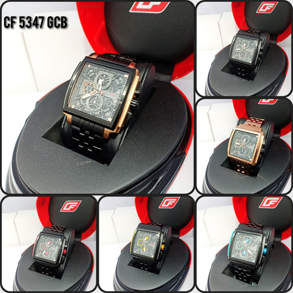 Jual CHRONOFORCE CF 5347 GCB JAM TANGAN PRIA ORIGINAL GARANSI RESMI ...