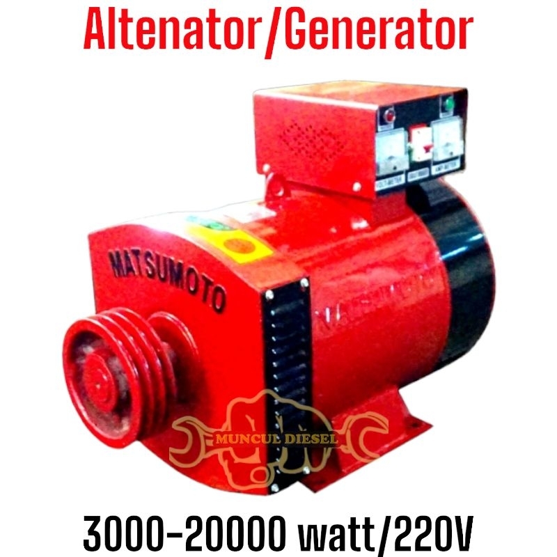 Jual generator matsumoto Generator pembangkit listrik alternator