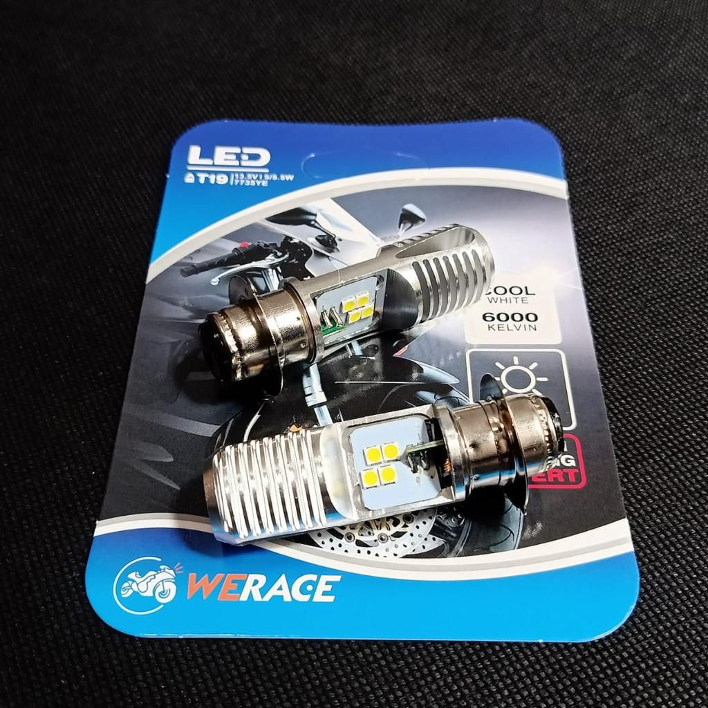 Jual BOHLAM LAMPU DEPAN LED MOTOR BEBEK MATIC HEADLAMP LED KAKI 1 H6