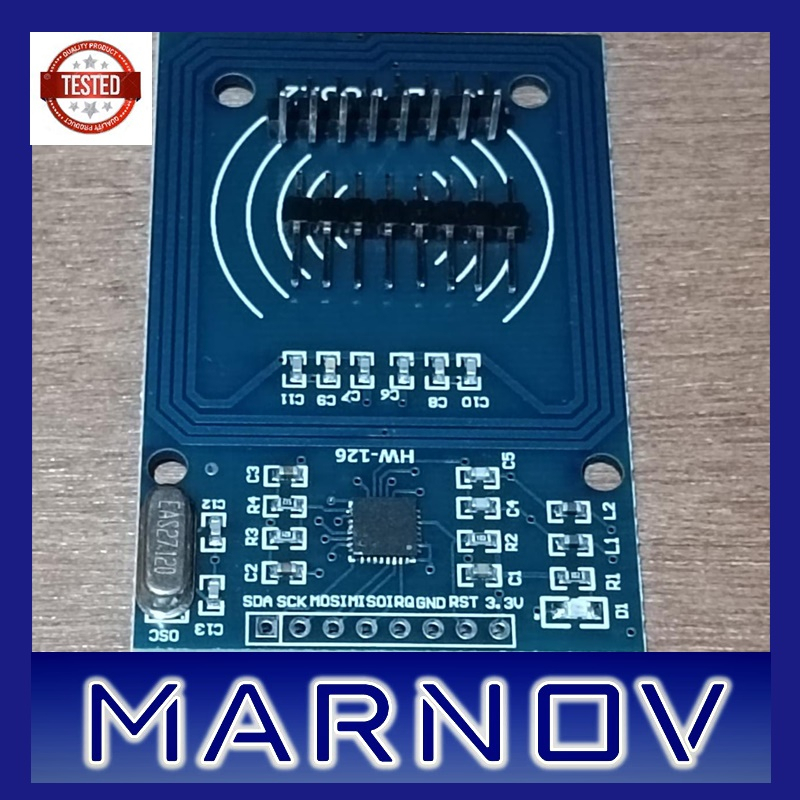 Jual RFID Modul for Arduino (Reader & Writer RC522) MFRC522 | Shopee ...