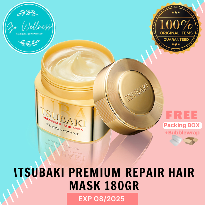 Jual TSUBAKI Premium Repair Hair Mask 180gr | Shopee Indonesia