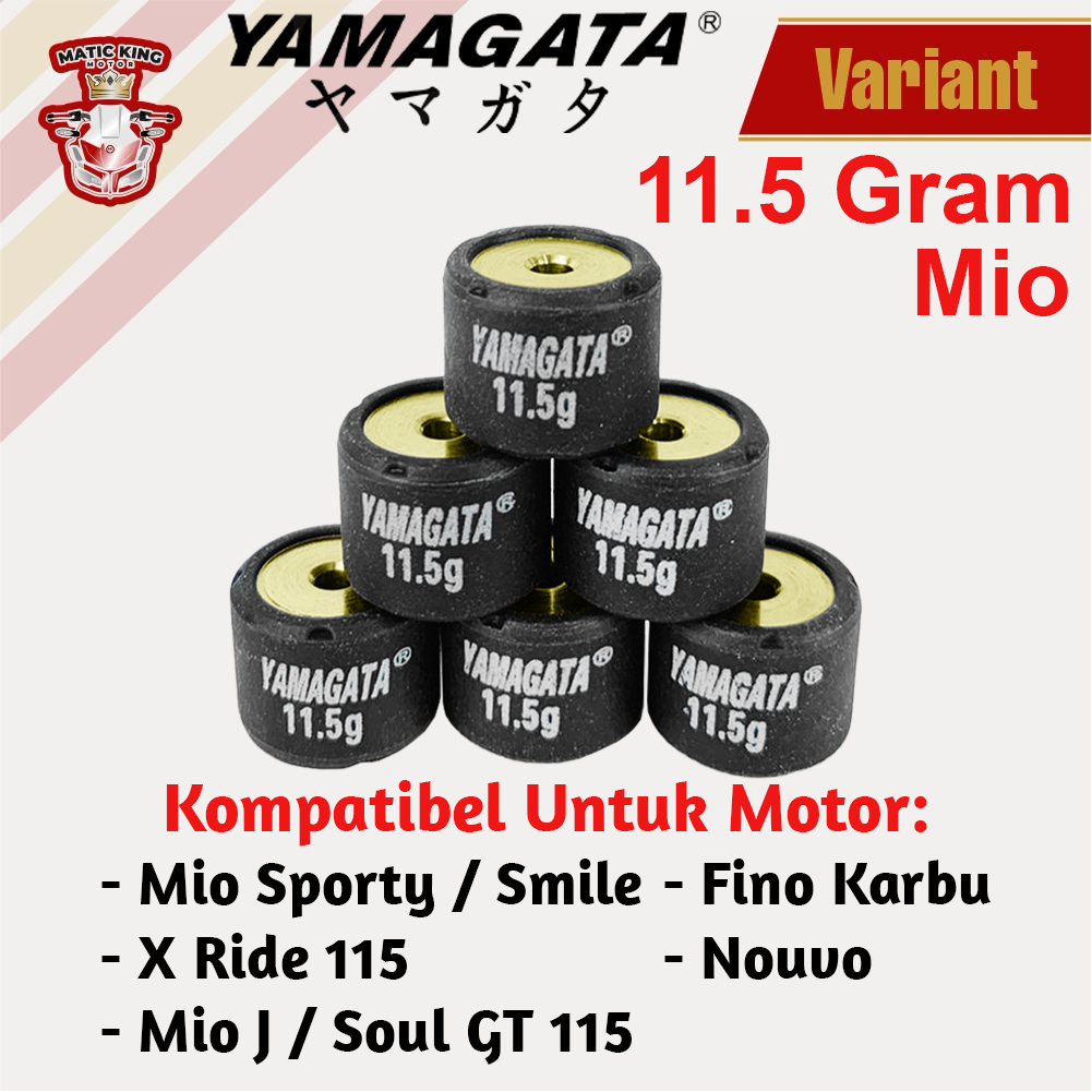 Jual Roller racing Mio sporty smile soul J GT X Ride Fino Nouvo 110 115 ...