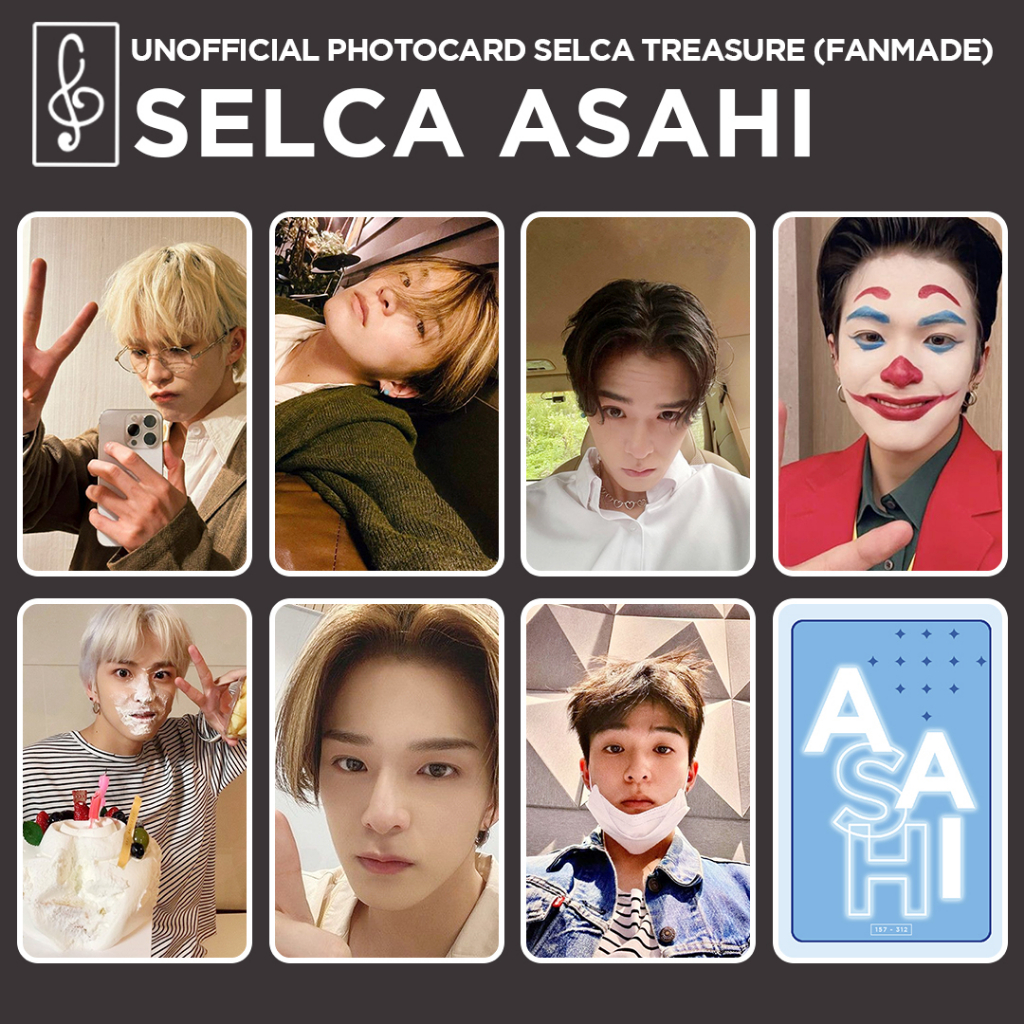 Jual [SELCA TREASURE] ASAHI BOYFRIEND MATERIAL PHOTOCARD