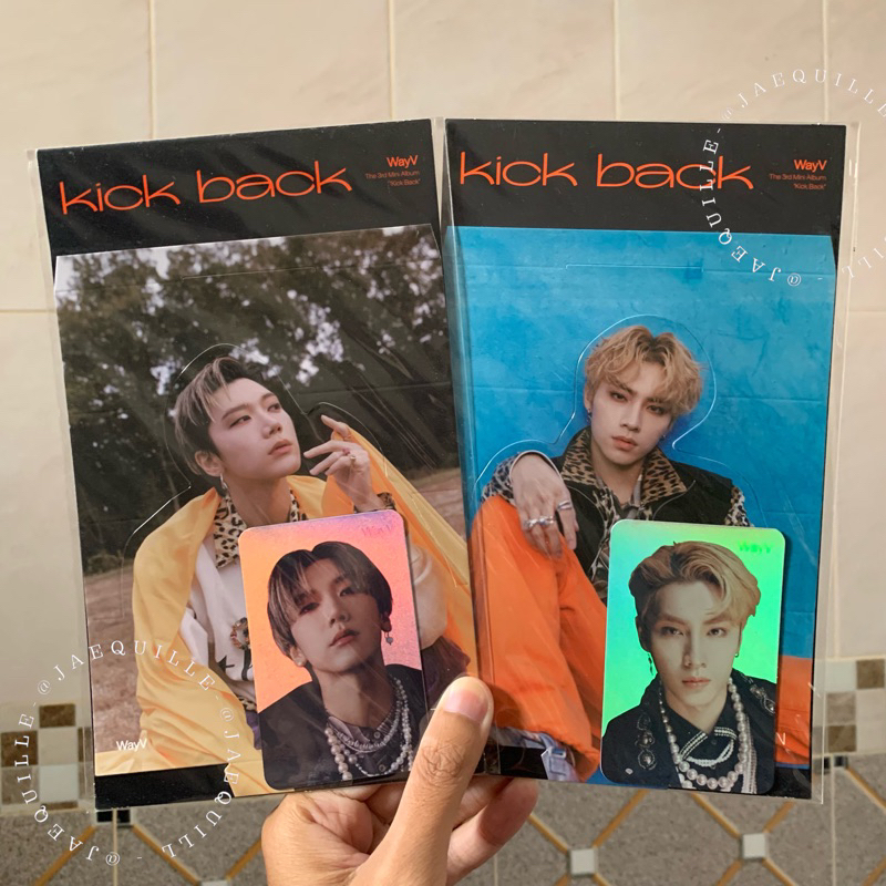 Jual Sealed Standee Hologram Wayv Md Kick Back Winwin Lucas Xiaojun