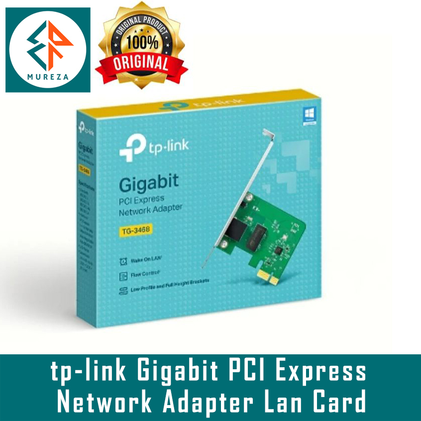 Jual Tp Link Gigabit Pci Express Network Adapter Lan Card Shopee Indonesia