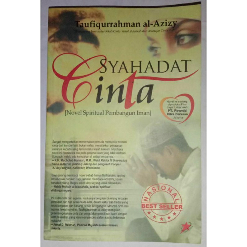 Jual Syahadat Cinta By Taufiqurrahman Al Azizy Original Shopee