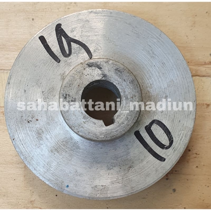 Jual Pulley Pully Puli Jalur Alumunium A1 x 10 cm / 4 inch as 19 mm ...