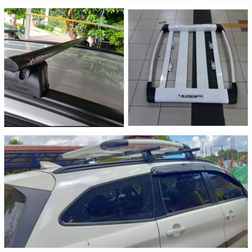 Jual RAK BAGASI ATAS MOBIL PLATINUM + KAKI RAK KHUSUS ALL NEW RUSH 2016 ...