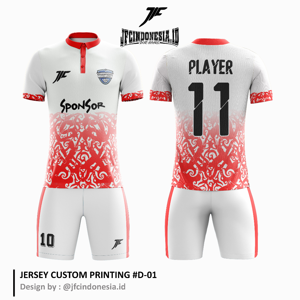 Jual JERSEY FUTSAL/SEPAK BOLA FULL PRINTING CUSTOM Shopee Indonesia