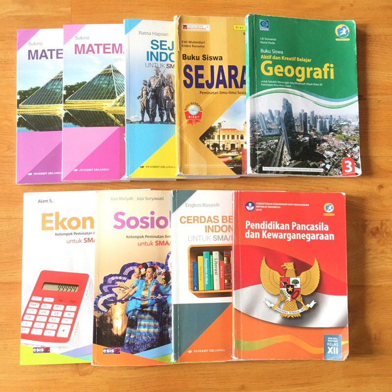 Jual Seri Buku Paket Mandiri Erlangga SMA Kelas XII Kelas 12 Matematika ...