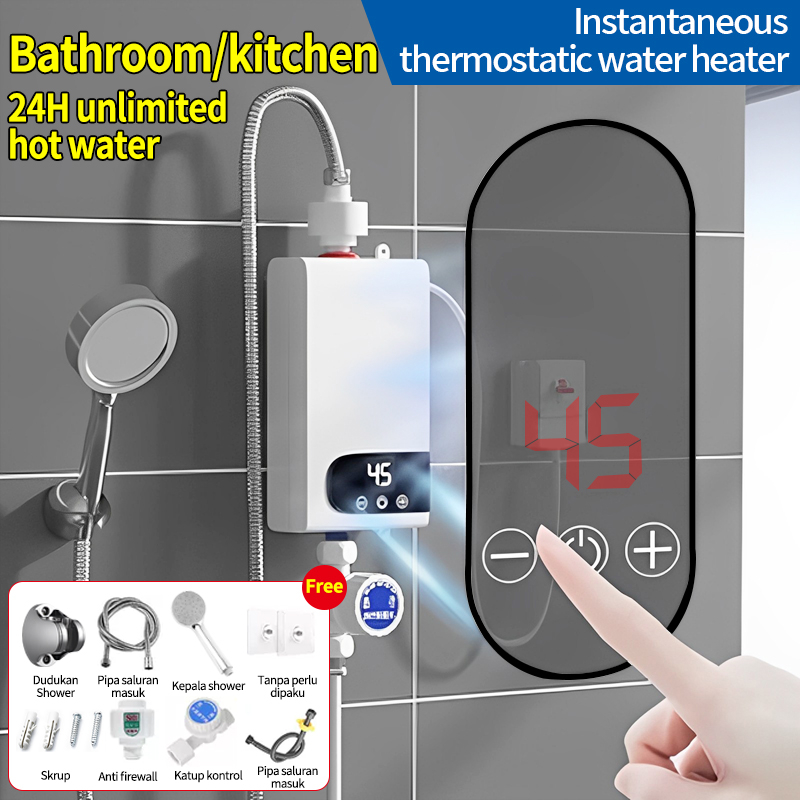 Jual Inverter Water heater Suhu Konstan Panas Dalam Detik