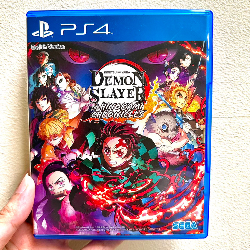 Jual Kaset Ps4 Ps5 Demon Slayer Kimetsu no Yaiba The Hinokami