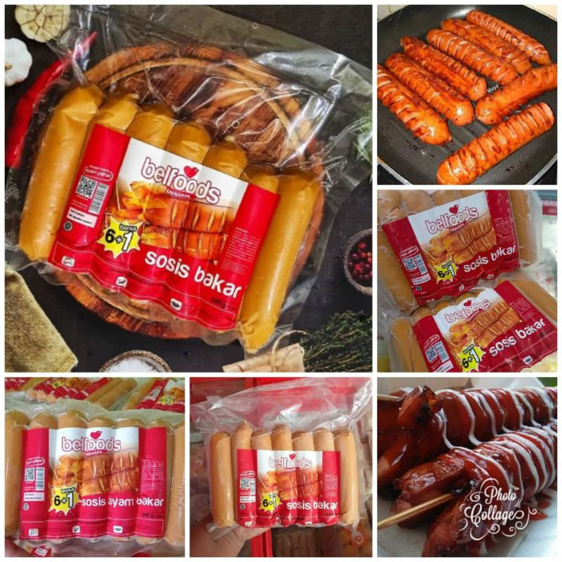 Jual Belfoods Sosis Bakar 500g Shopee Indonesia