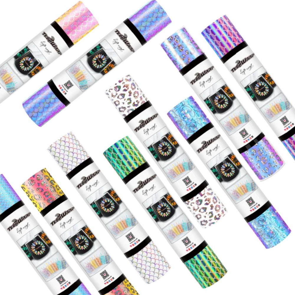 Jual Decoreating | Holographic Opal Pattern Reguler Craft Vinyl Premium ...