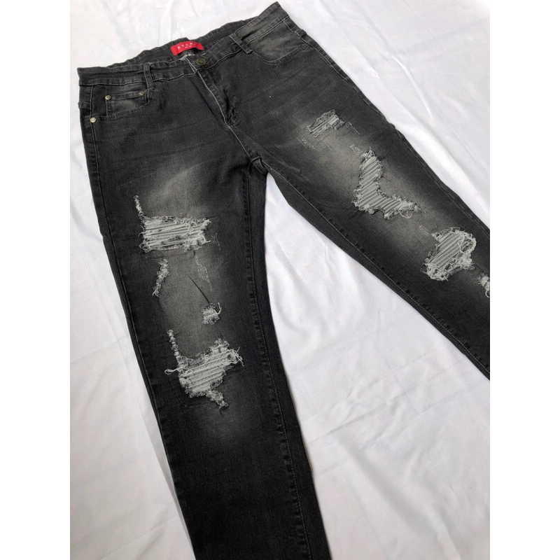 Jual [ORIGINAL] RUCAS SEASON 11 GREY CAVIAR LEATHER SIZE 36 LIMITED ...