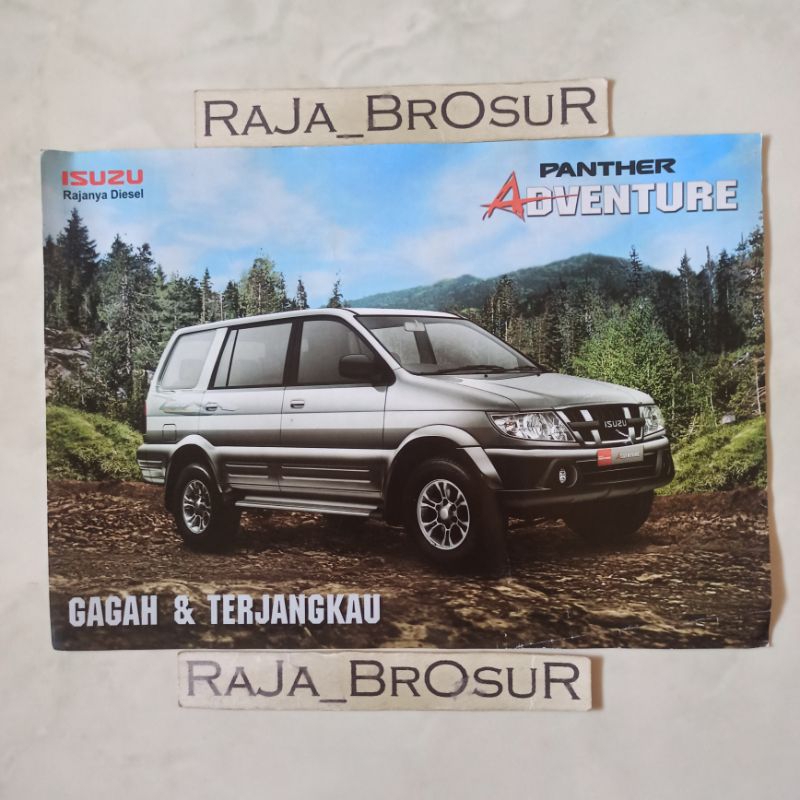 Jual Poster Brosur Katalog Flyer Isuzu Panther Adventure Shopee Indonesia