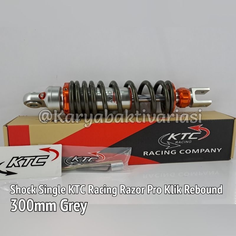 Jual SHOCK KTC RAZOR PRO 300MM, 325MM, 340MM Black As Gold, Grey, Black ...