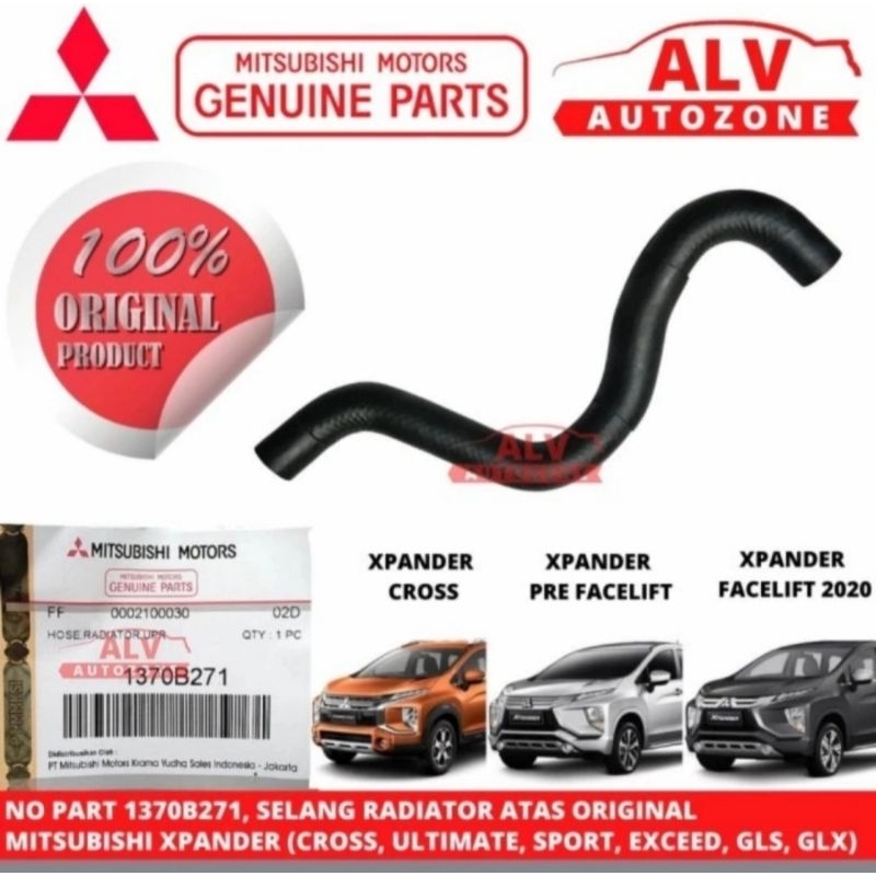 Jual SELANG RADIATOR ATAS ORIGINAL MITSUBISHI XPANDER (CROSS, ULTIMATE ...
