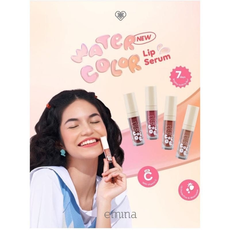 Jual EMINA WATERCOLOR LIP SERUM 2GR | Shopee Indonesia