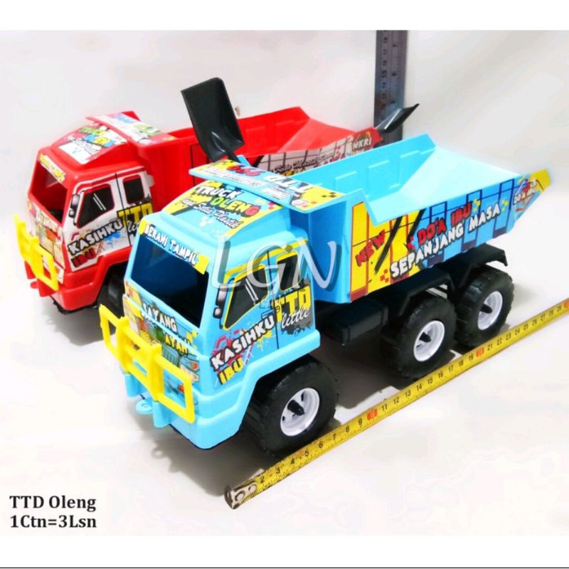 Jual mainan truck pasir truck oleng ttd new | Shopee Indonesia