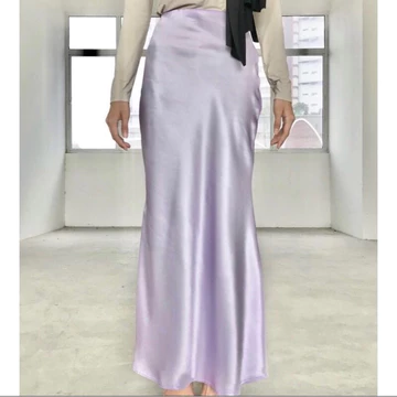 Rok Satin Lilit Midi Skirt Marmaid Maxi Korea Panjang Bahan Velvet Maxmara Roberto Cavali Pesta