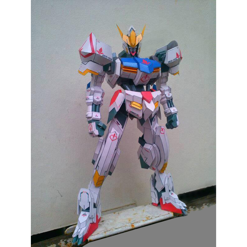 Diy Papercraft Asw G08 Gundam Barbatos Papercraft Shopee Indonesia ...