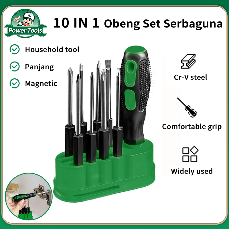 Jual Isku Obeng Set Kunci Shock Set In Multifunction Screwdriver