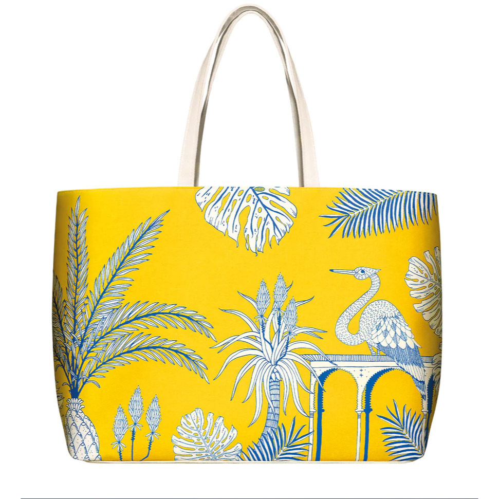 Jual CLARINS Orange Summer Beach Tote Bag Travel Bag Tas Wanita Shopee Indonesia