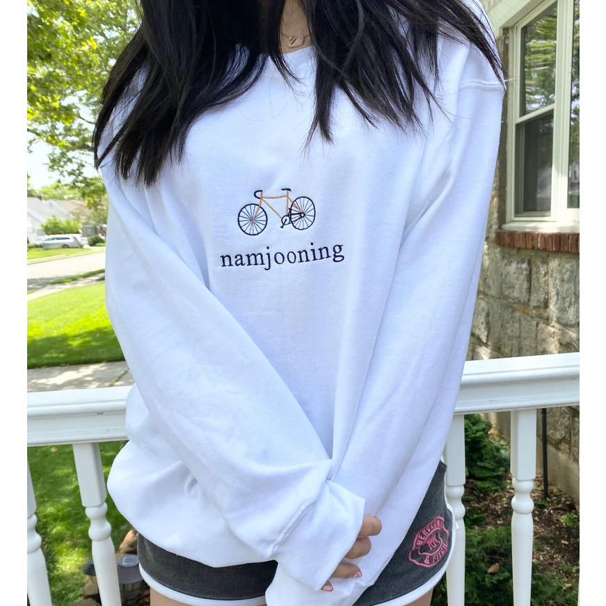 Jual Sweater Crewneck Bias Kim Namjoon Namjooning RM rkive BTS korean