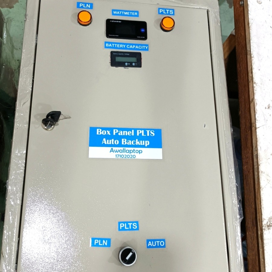 Jual box panel 5000W PLTS Ultimate MPPT 120A inverter PSW with ATS ...